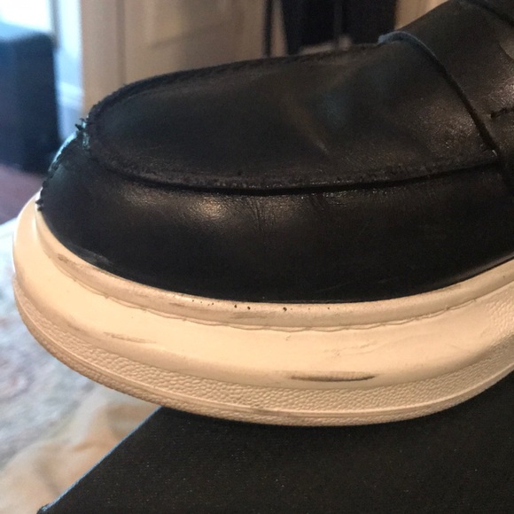 COPY - Alexander McQueen black penny loafers - Picture 5 of 8